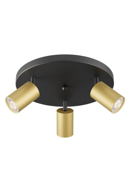 Svjetiljka SPOT LED BRY-BETA-KRUG_3- ZLATNA-GU10 BH04-00886