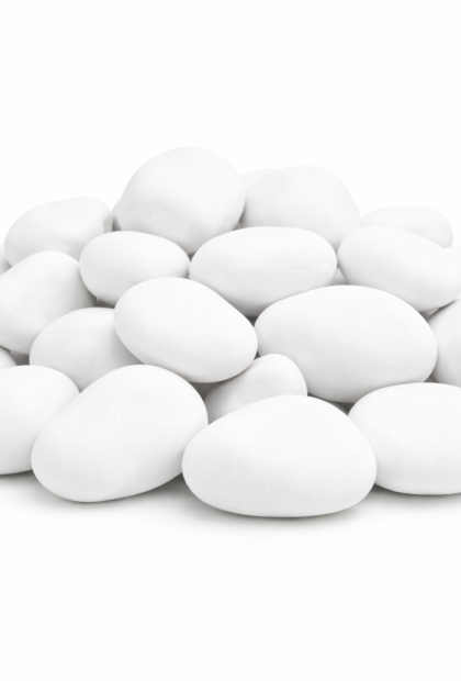 Kamen dekorativni bijeli - oblutak 6-10 cm 20 kg