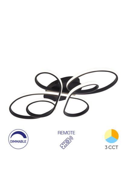 Plafonjera LED SA DALJINSKIM BRY-NELA-SR2- RND BIJELA 65W IP20 BH17-04291