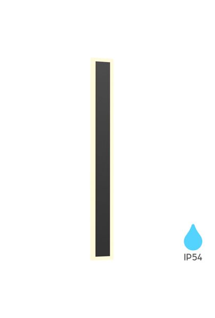 Svjetiljka LED ZIDNA-BRY-LINE-75-18W-CRNAIP54- BG38-03501