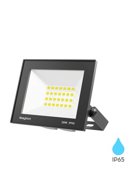 Reflektor LED 20W CRNI 6500K IP65 BRYFLOOD- CF BT66-02031