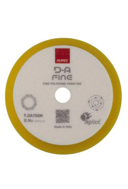 Spužva za poliranje DA-FINE ŽUTA 130/150mm 9.DA150M Rupes