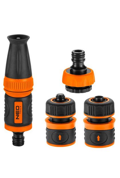 Set prskalica vrtna s regulacijom + 3 SPOJNICE 1/2 NEO 15-710