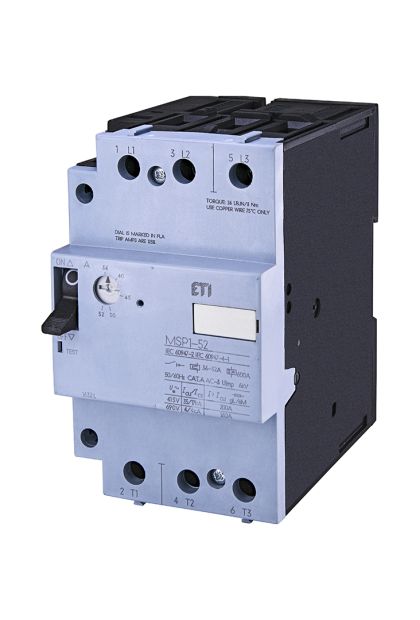 Prekidač motorni zaštitni MSP1-52 17kA 400V ETI