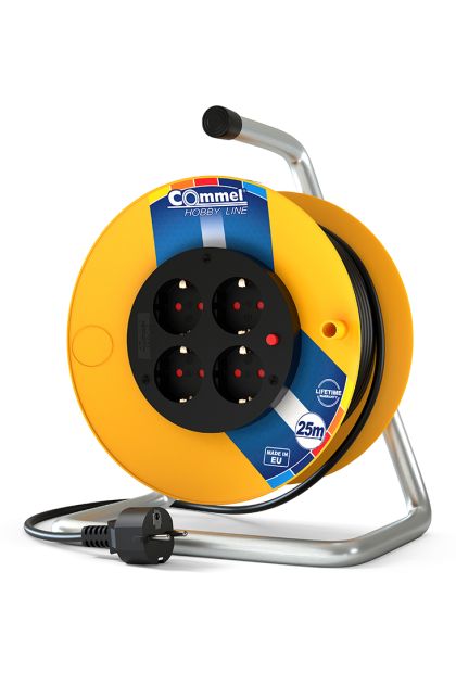 Kabalska motalica na PVC bubnju H05VV-F 3G1,5 25M 0955