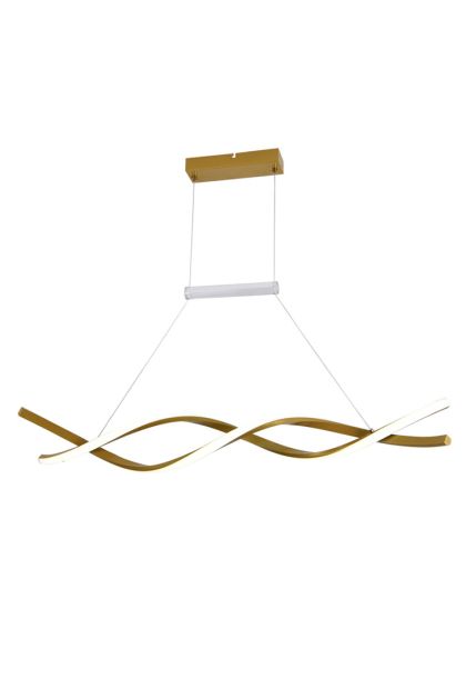 Visilica LED E-LIGHT  zlatna EL-250231 30W 4000K SANTANA