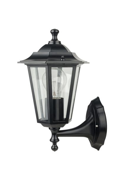 Lampa vrtna ZIDNA WOLTON ML-1001 CRNA Mass-light