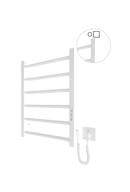 Radijator električni HF LEEDS 570x430 WHITE MAT