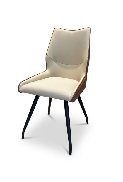 Stolica trpezarijska PVC+METAL 470x565x920 mm B2050