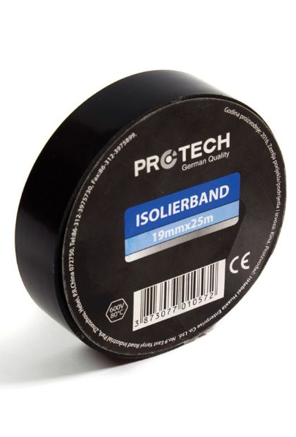 Traka izolir 19MMX25M CRNA