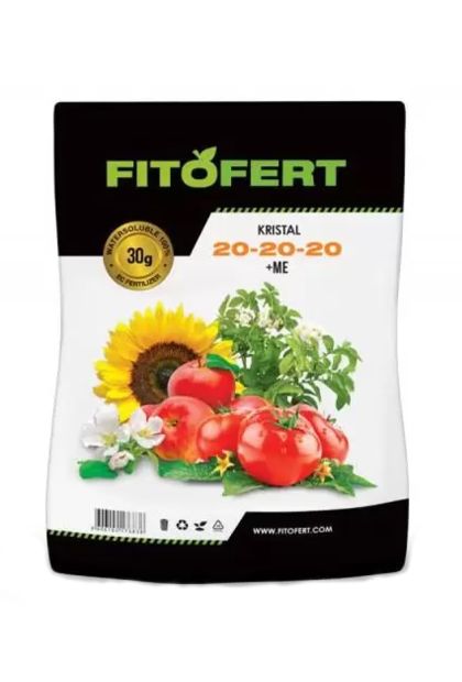 Gnojivo FITOFERT KRISTAL 20 20 20 30g