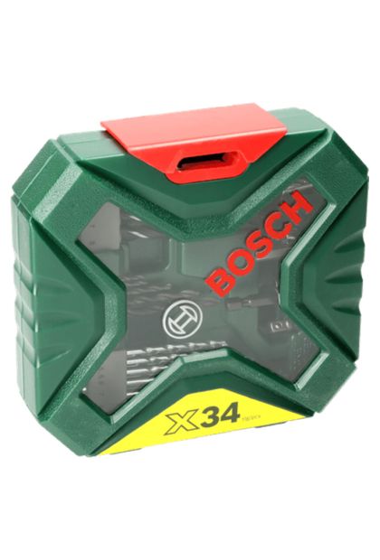 Klasični set svrdla i bitova izvijača, 34 komada X-Line