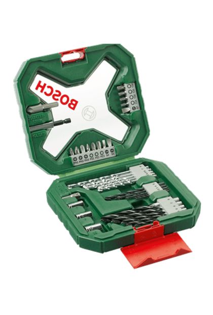 Klasični set svrdla i bitova izvijača, 34 komada X-Line