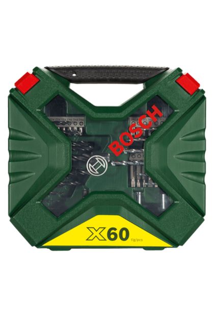 Klasični  set svrdla i odvijača, 60 dijelova X-Line