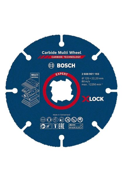 Ploča rezna MULTI 125X22,23mm X-LOCK EXPERT