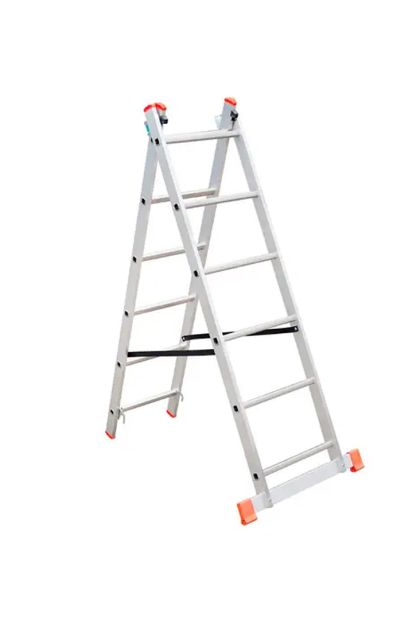 Ljestve kombinovane 2 sekcije 1,7 m B-LINE 2X6 GAZIŠTA