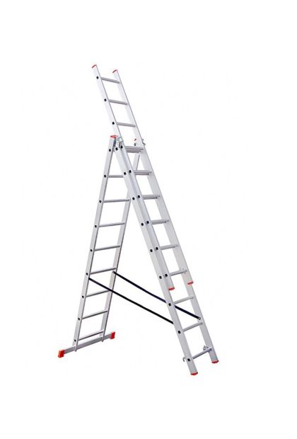 Ljestve kombinovane 3 sekcije 3M B-LINE 3X11 GAZIŠTA