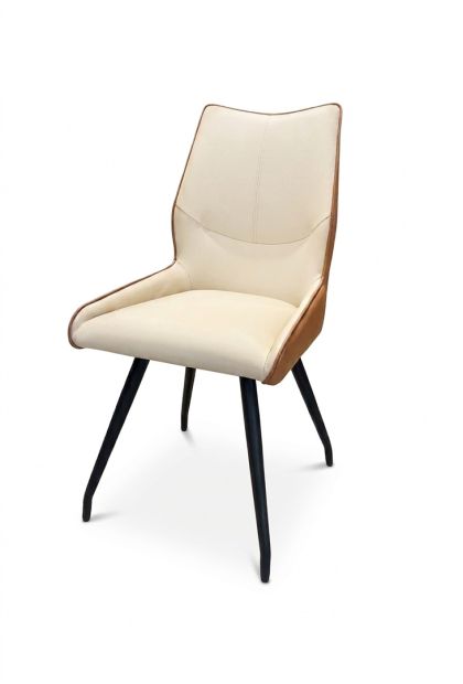 Stolica trpezarijska PVC+METAL 470x565x920 mm B2050