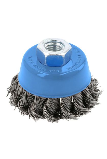 Četka lončasta čelična 0,5mm promjer 65mm za kutnu busilicu M14 HT7D734