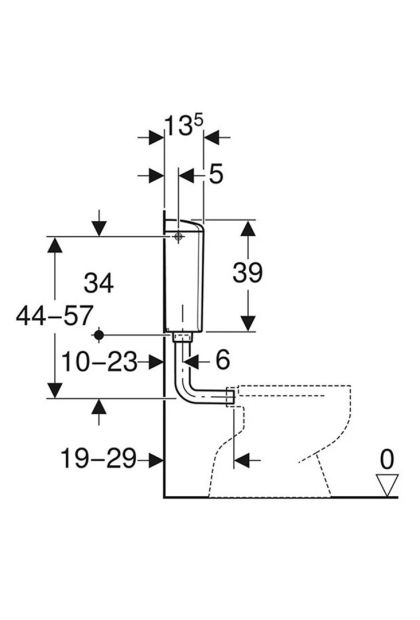 Vodokotlić RIO AP110 Geberit