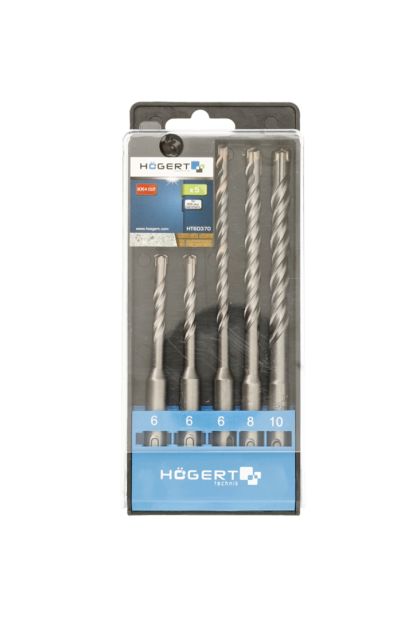 Set svrdala za beton SDS+ 5kom HT6D370