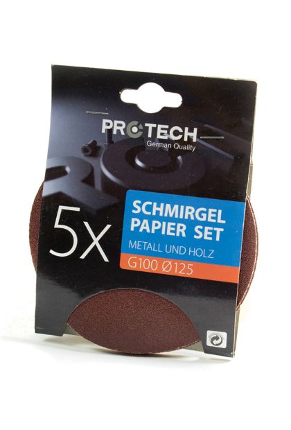 Papir brusni set 125 mm G40 PTC