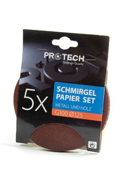 Papir brusni set 125mm G80 PTC