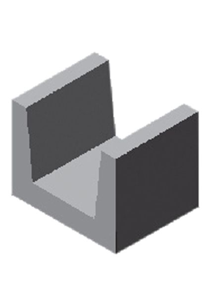 Betonski U element 40x50x40 cm ALMY BETON
