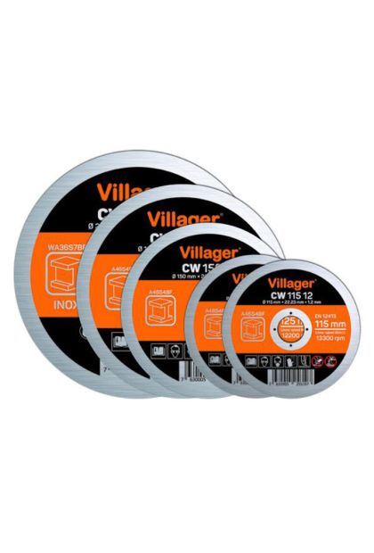 Ploča rezna za metal 125x1,0 mm CW12510 Villager