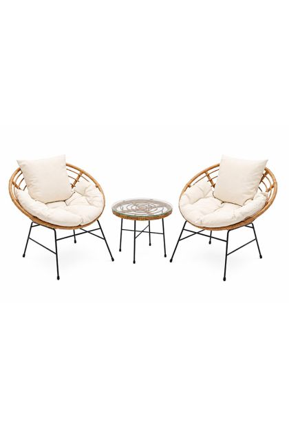 Set vrtni Rattan 3/1 DJ2301TC