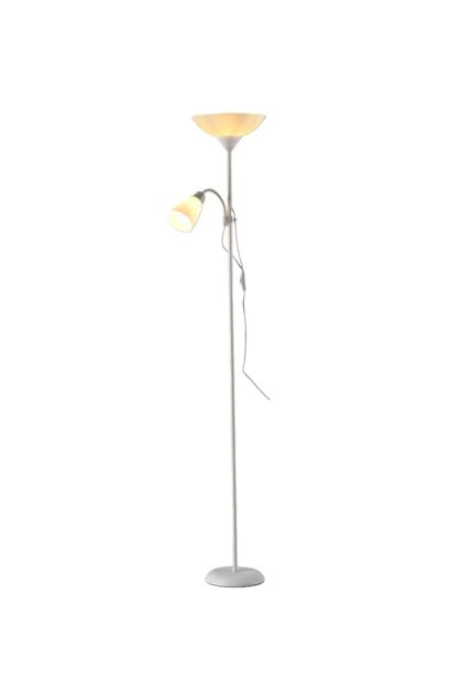 Lampa podna E-LIGHT HESTER EL-028-2F BIJELA