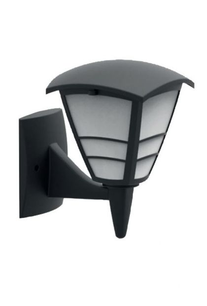 Lampa vrtna crna E27 YONCY-2