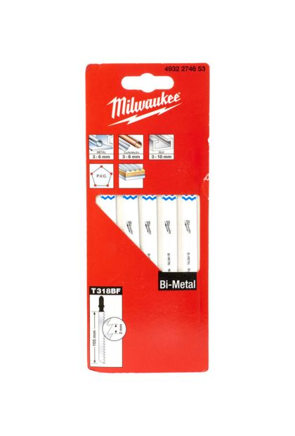 List ubodne pile MULTIMATERIJAL 105x2/T318BF 5kom Milwaukee (4932274653)