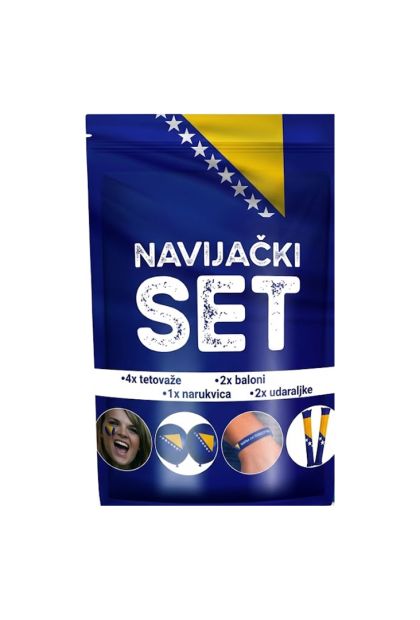 Set navijački Bosna i Hercegovina - mini