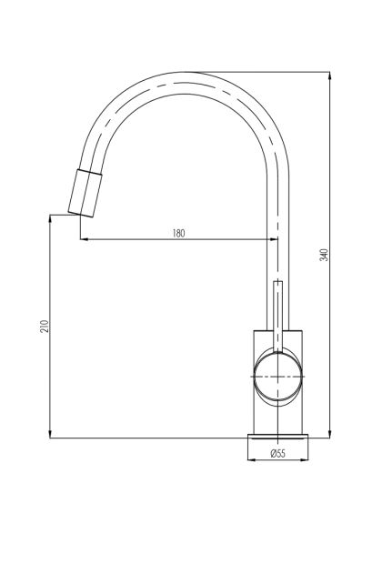 Baterija za sudoper BLITZ K 203/3 FLEX SIVA