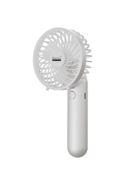 Ventilator prijenosni GREEN TECH 1,1W BIJELI SA USB PUNJENJEM