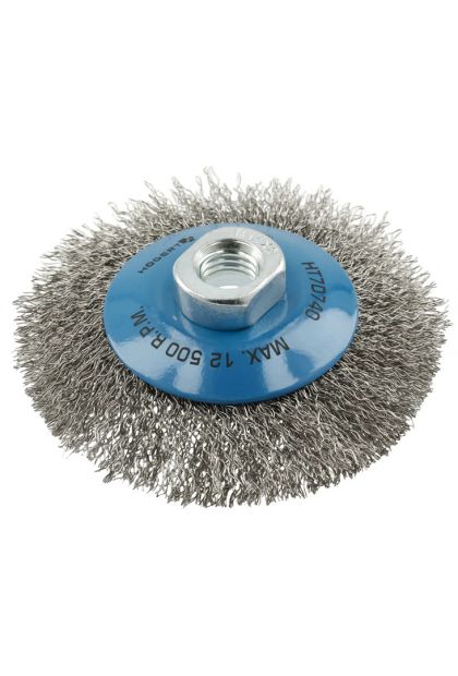 Četka okrugla čelična 0,3 mm, promjer 100mm HT7D740 Hoegert
