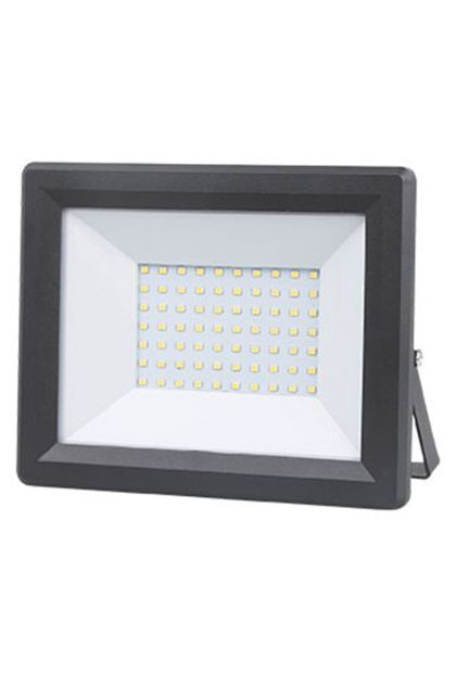 LED reflektor E-light 50W 6400K crni