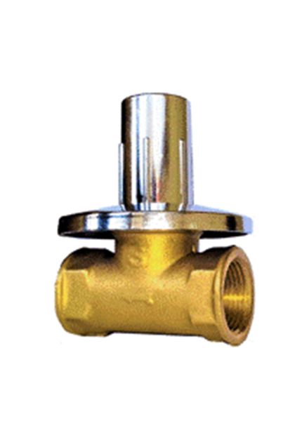 Mesingani ventil s kapom 3/4"