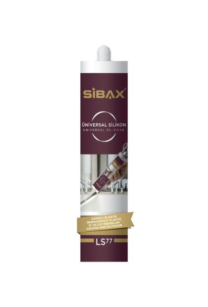 Silikon univerzalni - transparentni 280ml LS77 SIBAX