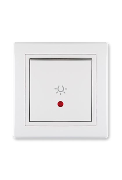 Taster sklopka za svjetlo sa indikacijom 10A/250V Prestige Aling Conel