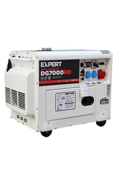 Agregat Za Struju Expert Dizel 7kW Trofazni 2x230V DG7000HD