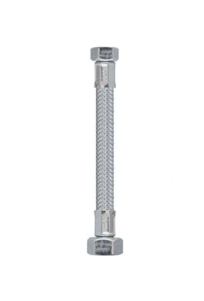 Cijev za vodokotlić INOX 3/8"-3/8" 40 cm DN10 ECOFLEX