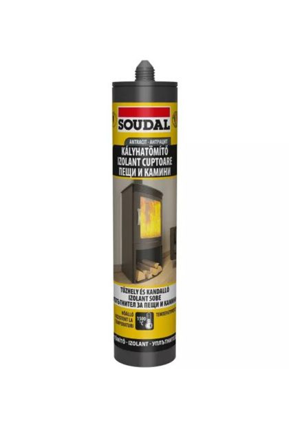 Silikon Vatrootporni 1500C 300ml Soudal