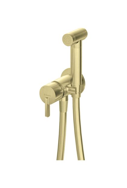 Baterija higijenska ugradna SILIA BRUSHED GOLD BQS_R34M Deante