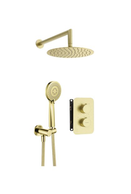 Tuš termostatski ugradni BRUSHED GOLD BXYZREBT Deante
