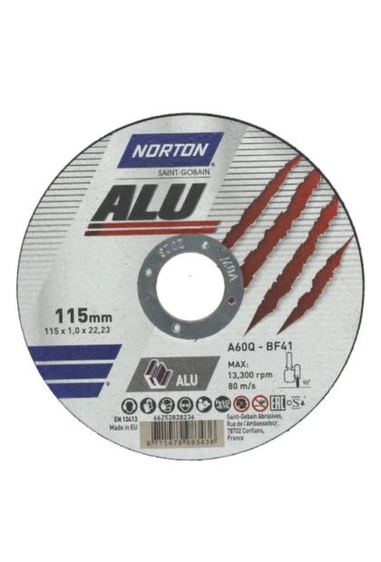 Ploča Rezna A60R 115x1,0x22,23 T41 NORTON