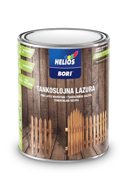 Bori tankoslojna lazura bb 0,75l Helios