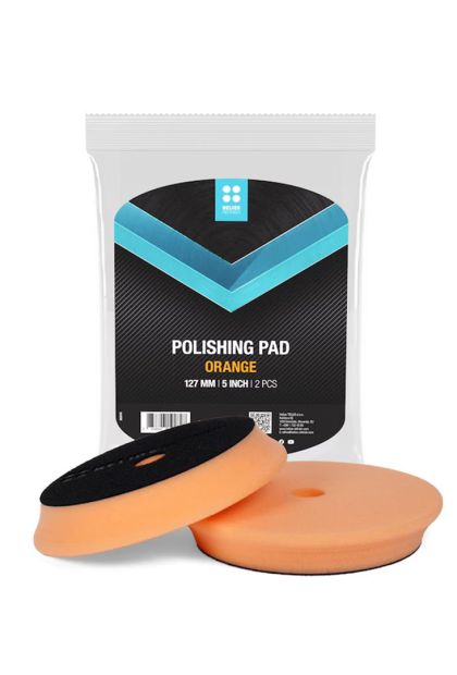 Spužva za poliranje ORANGE 76mm REFINISH Helios
