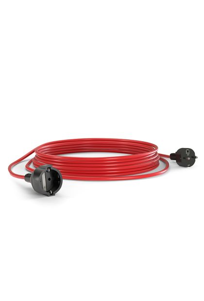Kabal produžni šuko H05VV-F 3G1 10 m, crveni 10A 220-110 Commel